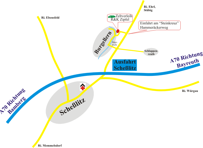 Anfahrtplan